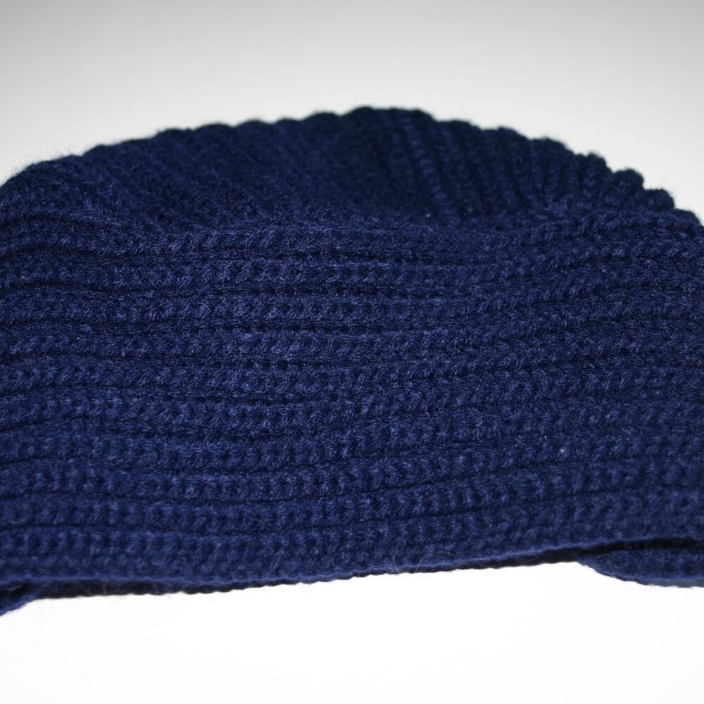 WOMENS' HAT TRUE NORTH GEAR NAVY bLUE KNIT/ACRYLIC
